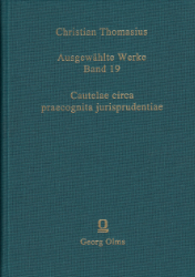 Cautelæ Circa Præcognita Jurisprudentiæ