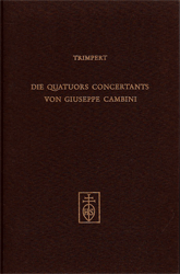 Die quatuors concertants von Giuseppe Cambini