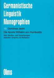 Die Aporie Wilhelm von Humboldts