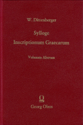 Sylloge Inscriptionum Graecarum. Band 2
