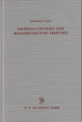 Untersuchungen zur Buchgestaltung Martials