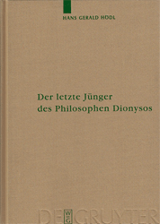 Der letzte Jünger des Philosophen Dionysos
