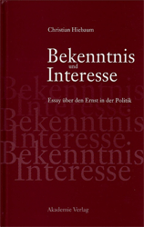 Bekenntnis und Interesse