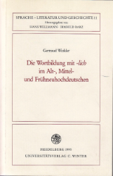 Die Wortbildung mit -lich im Alt-, Mittel- und Frühneuhochdeutschen