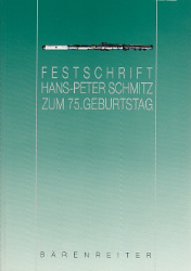 Festschrift Hans-Peter Schmitz zum 75. Geburtstag
