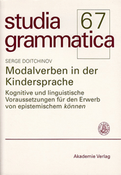 Modalverben in der Kindersprache