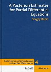 A Posteriori Estimates for Partial Differential Equations