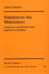 Ständetexte des Mittelalter