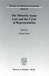 The Minority Issue: Law and the Crisis of Representation