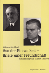 Aus der Einsamkeit - Briefe einer Freundschaft