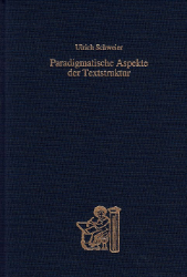 Paradigmatische Aspekte der Textstruktur