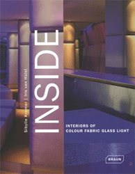 Inside - Interiors of Colour Fabric Glass Light