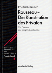 Rousseau - Die Konstitution des Privaten