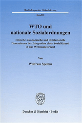 WTO und nationale Sozialordnungen