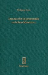 Lateinische Epigrammatik im hohen Mittelalter