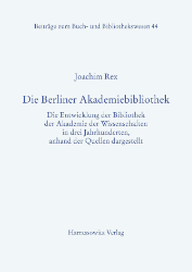 Die Berliner Akademiebibliothek