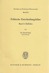 Politische Entscheidungslehre
