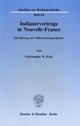 Indianerverträge in Nouvelle-France