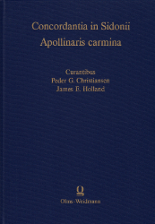 Concordantia in Sidonii Apollinaris carmina