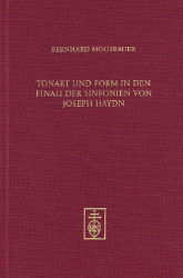 Tonart und Form in den Finali der Sinfonien von Joseph Haydn zwischen 1766 und 1774