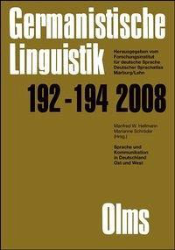 Sprache und Kommunikation in Deutschland Ost und West