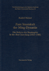 Zum Staatskult der Ming-Dynastie