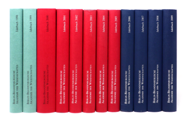 Berlin-Brandenburgische Akademie der Wissenschaften. Jahrbuch 1998-2009