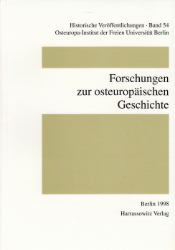 Forschungen zur osteuropäischen Geschichte 54