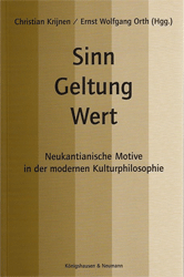 Sinn, Geltung, Wert