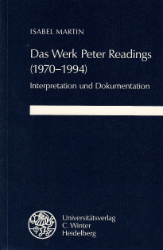 Das Werk Peter Readings (1970-1994)