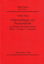 Untersuchungen zur Psychostilistik