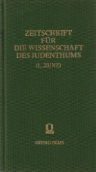 Zeitschrift für die Wissenschaft des Judenthums