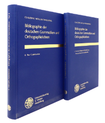 Bibliographie der deutschen Grammatiken und Orthographielehren