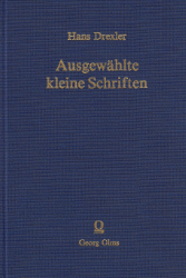 Ausgewählte kleine Schriften