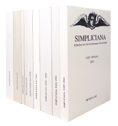 Simpliciana. Jahrgänge XII, XIII, XVII und XIX bis XXIV