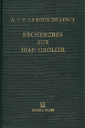 Recherches sur Jean Grolier