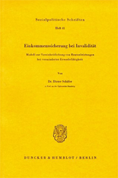 Einkommenssicherung bei Invalidität