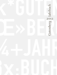 Gutenberg-Jahrbuch 2012