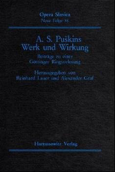 A. S. Puskins Werk und Wirkung