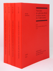 Verzeichnis der gedruckten Briefe deutscher Autoren des 17. Jahrhunderts. Teil 1