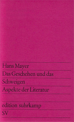 Das Geschehen und das Schweigen
