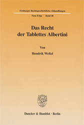 Das Recht der Tablettes Albertini