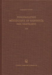 Bibliographie Méthodique et Raisonnée des Beaux-arts