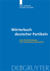 Wörterbuch deutscher Partikeln