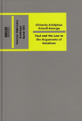 Paul and the Law in the Arguments of Galatians