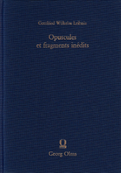 Opuscules et fragments inédits