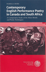Contemporary English Performance Poetry in Canada and South Africa