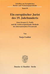 Ein europäischer Jurist des 19. Jahrhunderts