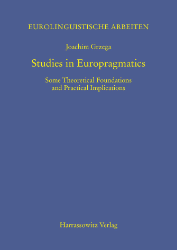 Studies in Europragmatics