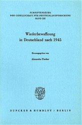 Wiederbewaffnung in Deutschland nach 1945